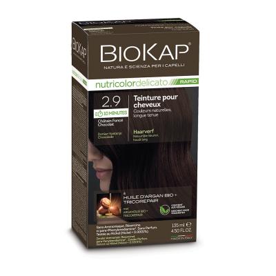 Biokap Delicato Rapid Tinte 2,9 Casta&ntilde;o Oscuro Chocolate 135ml