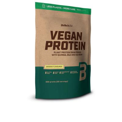 Biotech USA Prot&eacute;ine V&eacute;gane 500g Banane - Prot&eacute;ines v&eacute;g&eacute;tariennes, v&eacute;g&eacute;talien