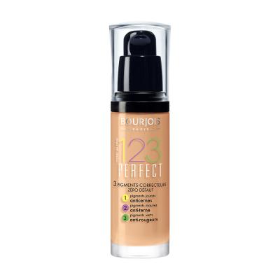 Bourjois Paris 123 Fond de Teint Fluide Parfait 30 ml 55 Dark Beige