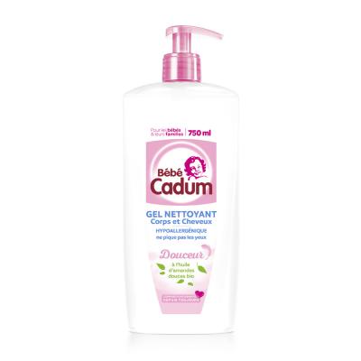 Gel Douche B&eacute;b&eacute; Hypoallerg&eacute;nique Bebe Cadum - La Pompe De 750ml