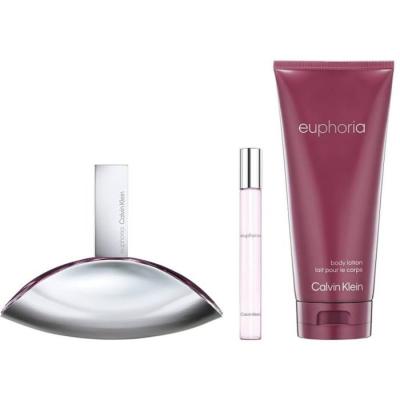 Calvin Klein Euphoria coffret cadeau pour femme avec format voyage