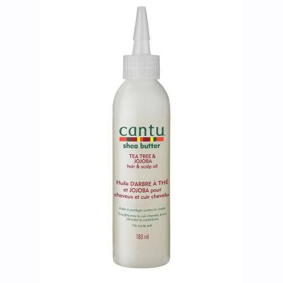 Cantu Shea Butter Tea Tree & Jojoba Huile Cheveux & Cuir Chevelu 180ml