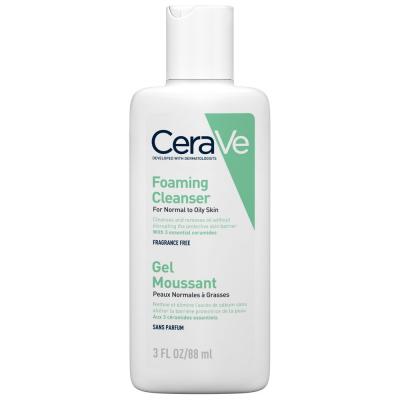 Gel moussant visage peaux normales &agrave; mixtes - 88ml - CeraVe