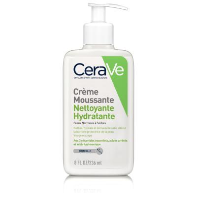 CeraVe Cr&egrave;me Moussante Nettoyante Hydratante 236ml