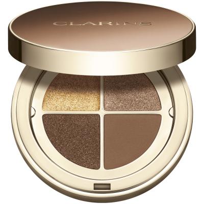 Clarins Ombre 4 Couleurs Fards &agrave; Paupi&egrave;res 04 Brown sugar gradation