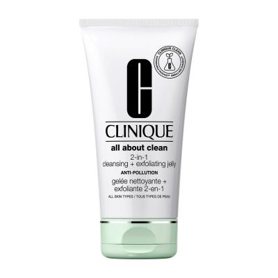 Gel&eacute;e nettoyante & exfoliante 2-en-1 All About Clean - Clinique