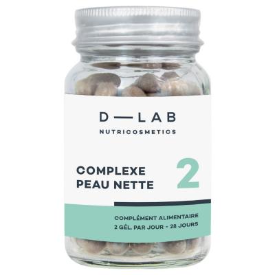 Compl&eacute;ment alimentaire Complexe Peau Nette - 1 mois - D-LAB Nutricosmetics