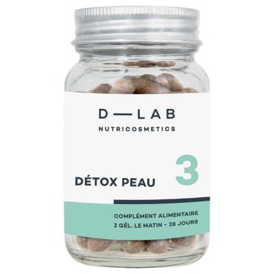 Compl&eacute;ment alimentaire D&eacute;tox Peau - 1 mois - D-LAB Nutricosmetics