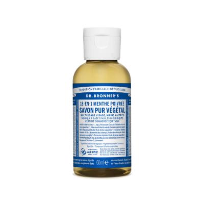 Dr Bronner's - Dr Bronner's - Savon liquide Menthe 60ml