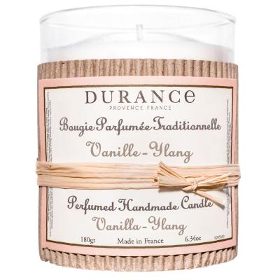 Bougie Traditionnelle DURANCE Parfum Vanille SWANN