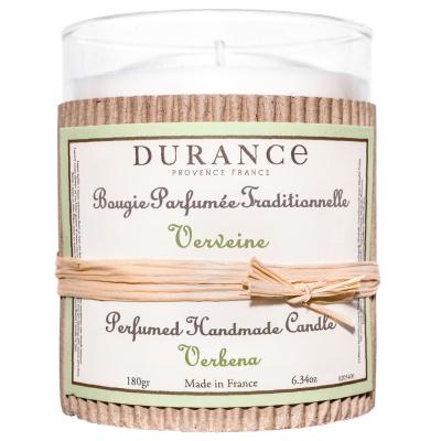 Bougie Traditionnelle DURANCE Parfum Verveine SWANN