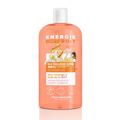 Gel Douche soin Fleur d'Oranger Huile de Lin Bio Energie Fruit