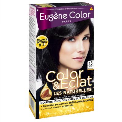 Eug&egrave;ne Color Les Naturelles Cr&egrave;me Colorante Permanente n&deg;15 Noir
