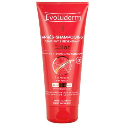 Evoluderm - Apr&egrave;s-shampooing D&eacute;m&ecirc;lant & R&eacute;g&eacute;n&eacute;rant Color - 200ml