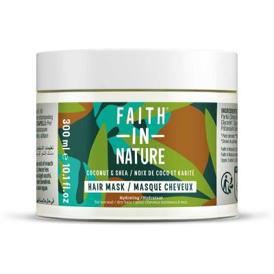 Faith in Nature - Masque cheveux coco et beurre de karit&eacute; 300ml