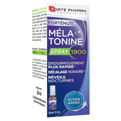 Fort&eacute; Pharma M&eacute;latonine 1900 Spray - 20 ml - Spray 20 ml