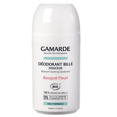 GAMARDE D&eacute;odorant douceur bouquet fleuri bio roll-on 50ml
