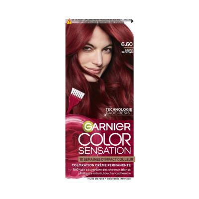Coloration Cheveux Permanent Rouge Profond Garnier - La Boite