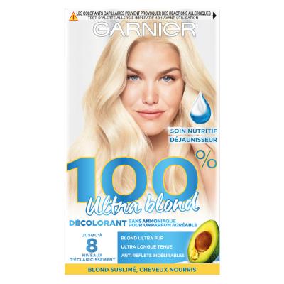 D&eacute;colorant sans ammoniaque 100% ultra blond