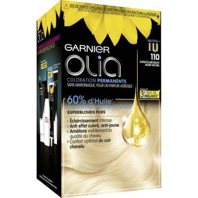 Coloration Super-&eacute;claircissant blond naturel 110 - Olia