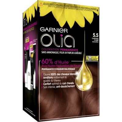 Coloration Olia N&deg; 5.5 Ch&acirc;tain Clair Acajou