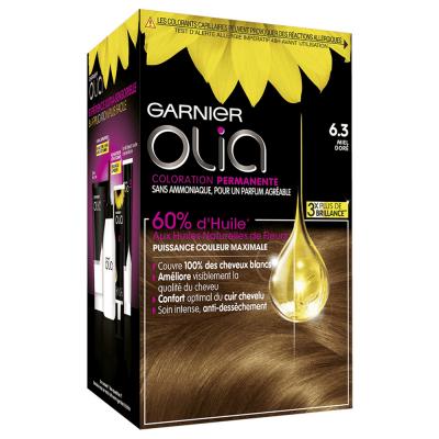 Garnier - Olia 6.3 Miel Dor&egrave; Coloration capillaire 1 unit&eacute;