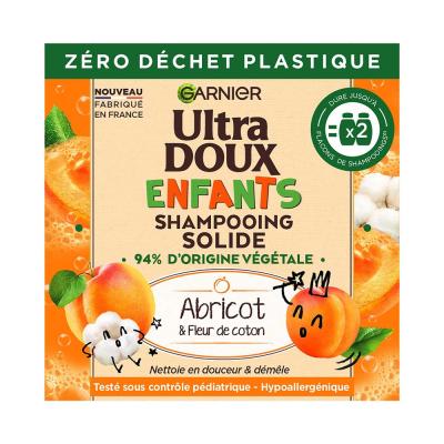 Shampoing solide ultra doux abricot & fleur de cotons kids 60g