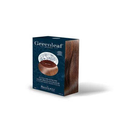 GreenLeaf Botanique Coloration 100 % V&eacute;g&eacute;tale Bio Marron 100g