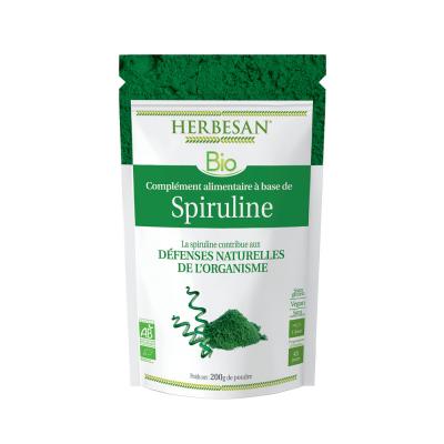Herbesan Spiruline Bio Pdr 200G