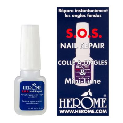 Herome Cosmetics - Handpflege Colle &agrave; ongles et mini lime Nail art 1 pieces female