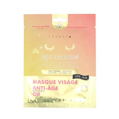 Inuwet masque fruit visage anti age extraits d'or