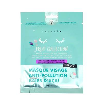Inuwet MASQUE VISAGE HYDRATANT Masque Anti Pollution Baies d'acai
