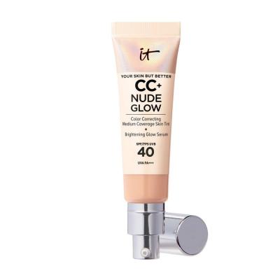 It Cosmetics Cc+ Nude Glow fond de teint l&eacute;ger SPF 40 Medium Neutre