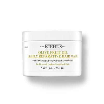 Masque r&eacute;parateur &agrave; l'huile d'olive pour cheveux secs et ab&icirc;m&eacute;s