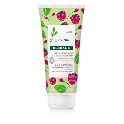 JUNIOR bath gel hair&body #raspberry 200 ml