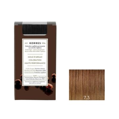 Korres Coloration Permanente Huile D'Argan Blond Dor&eacute; 7.3