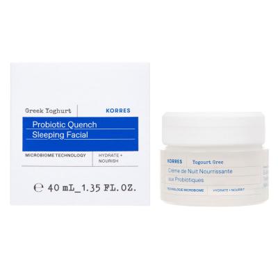 Cr&egrave;me de Nuit Nourrissante aux Probiotiques 40ml Yaourt Grec Korres