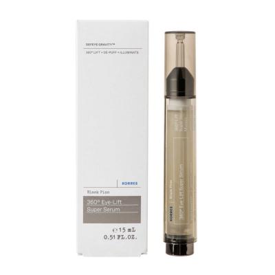 Korres PIN NOIR - Super S&eacute;rum Yeux Liftant 360&deg;,15ml