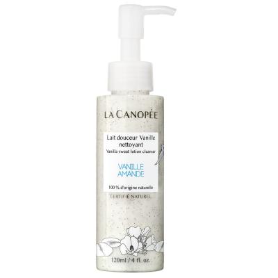 La Canop&eacute;e Lait Douceur Vanille D&eacute;maquillant et Nettoyant 120ml