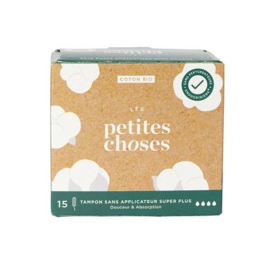 Les Petites Choses Tampon Sans Applicateur Super Plus 15 unit&eacute;s