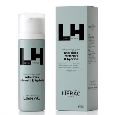 LIERAC HOMME - Fluide Anti-&acirc;ge Global, 50ml