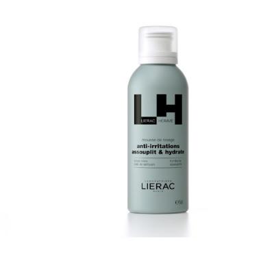 LIERAC HOMME Mousse de rasage anti-irritations 150ml