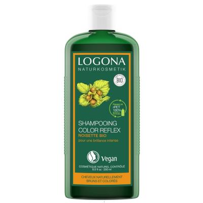 Logona Shampooing Color Reflex &agrave; la Noisette Bio 250ml
