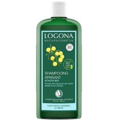 Logona Soins Capillaires Shampoing Apaisant &agrave; l'Acacia Bio 250ml