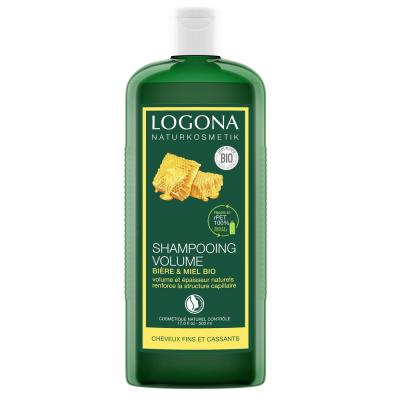 Shampoing volumateur &agrave; la bi&egrave;re et au miel Logona