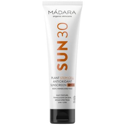 Cr&egrave;me solaire visage et corps SPF30 - M&aacute;dara Cosmetics