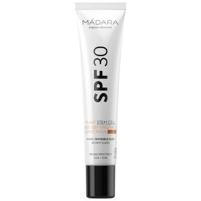 Cr&egrave;me solaire min&eacute;rale visage anti-&acirc;ge SPF30 - M&aacute;dara Cosmetics