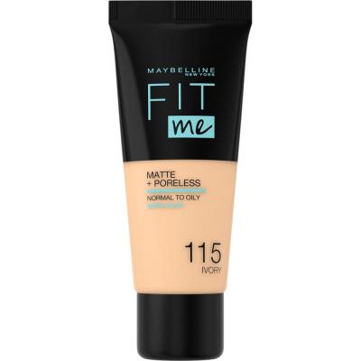 Maybelline New York Fit Me! Matte + Poreless Fond de Teint Fluide 30ml