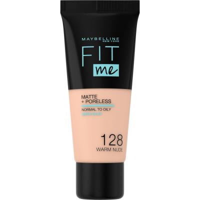 FIT ME MATTE+PORELESS foundation #128-warm nude