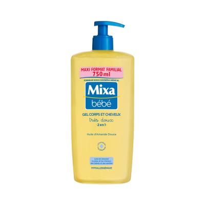 Mixa B&eacute;b&eacute; Gel Tr&egrave;s Doux Corps et Cheveux 2 en 1 750ml